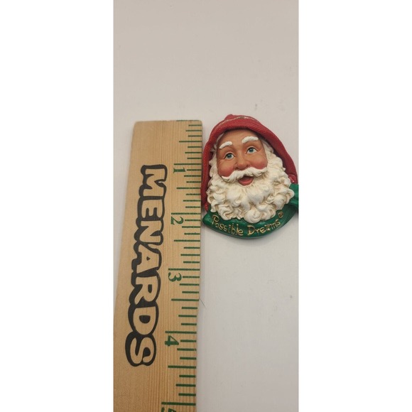 Possible Dreams Rare And Vintage Santa Claus Pin/ Brooch - Picture 6 of 6
